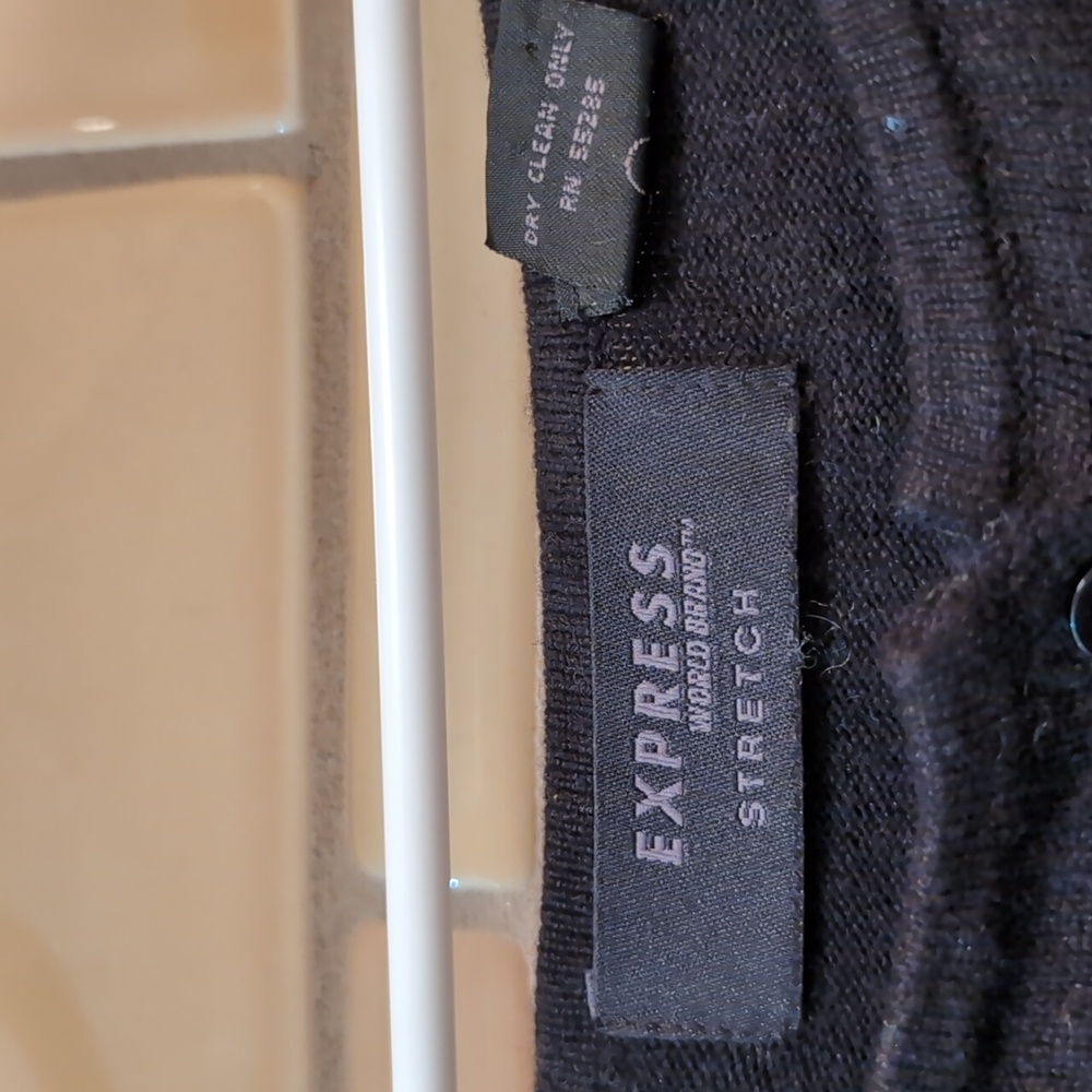 Vintage Express silk & cashmere cardigan - Picture 4 of 8